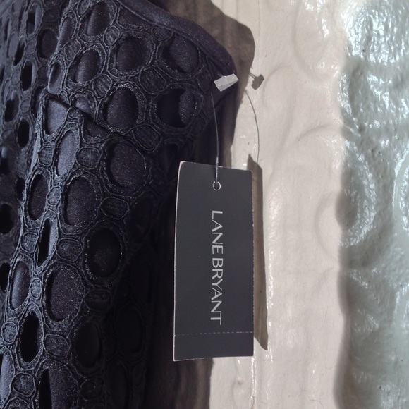 Lane Bryant sleeveless black dress Size 28 Lovely! - Picture 5 of 8